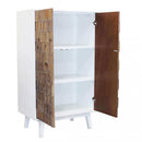 Mobile Amias 90x50x150 h cm in Legno Bianco