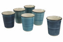 Set 6 Bicchieri Acqua in Ceramica 350 ml Villa d'Este Home Tivoli Baita Acqua