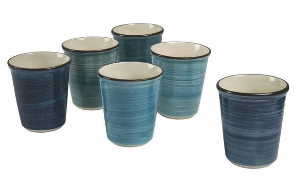 Set 6 Bicchieri Acqua in Ceramica 350 ml Villa d'Este Home Tivoli Baita Acqua online