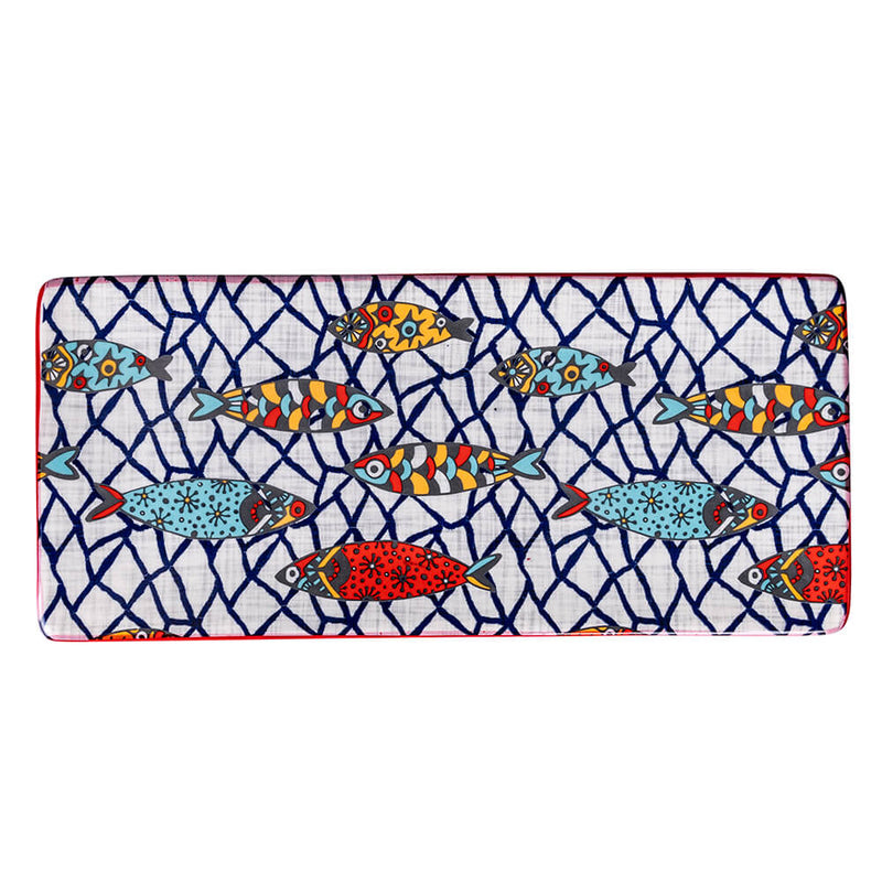 Vassoio 27,5x12,5x1,5 cm  in Ceramica VdE Tivoli 1996 Los Cabos