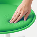 Sedia Ufficio Ergonomica Schienale in PP Imbottitura in Schiuma Verde       