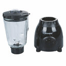 Frullatore Elettrico 500W Bicchiere 1,5 Litri 2 Velocità Kooper Nero