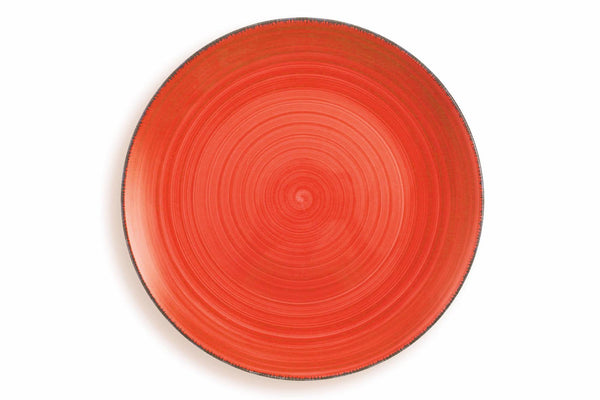 online Set 6 Piatti Piani in Gres Rosso Villa d'Este Home Tivoli New Baita