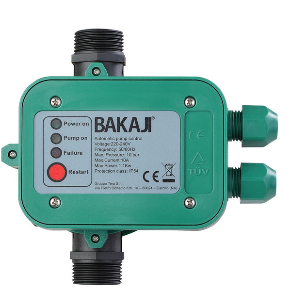 Presscontrol Regolatore Pressione Autoclave Pressostato Elettropompa 1,5BAR sconto