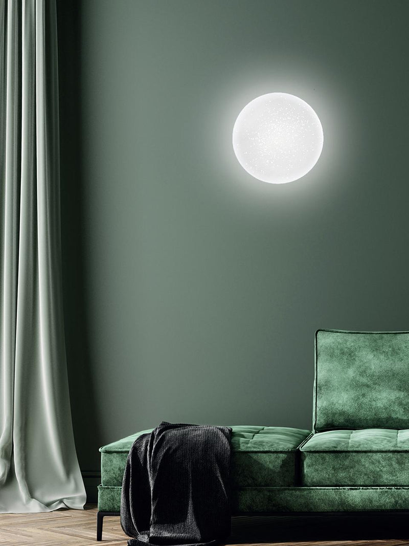 Plafoniera con Diffusore da Esterno a LED 18W 4000K Sovil Bianco