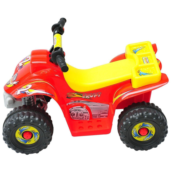 online Quad Elettrico per Bambini 6V Rosso e Giallo