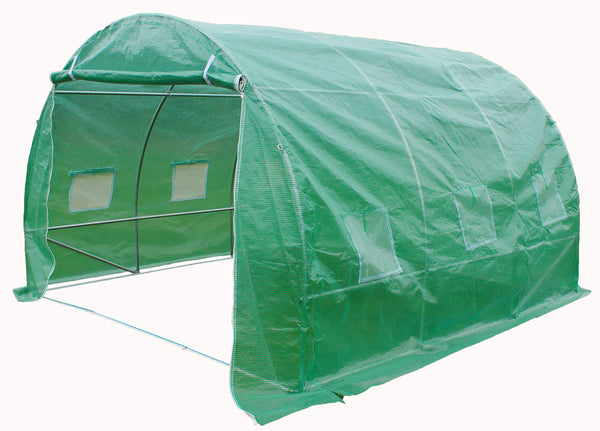 Serra da Giardino a Tunnel 3x3 m in Acciaio e Polietilene 140gr/mq Verde online