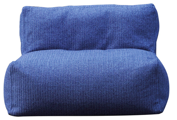 acquista Poltrona Pouf 90x90x66 cm Blu