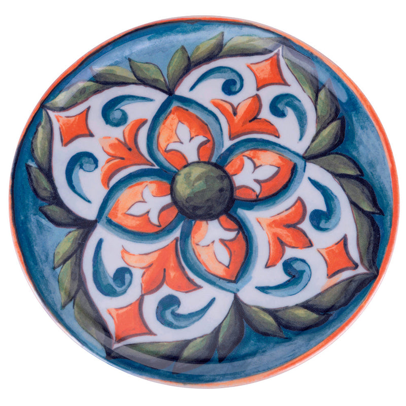 Set 4 Piatti Pizza Ø33x2 cm  in Porcellana VdE Tivoli 1996 Le Maioliche 