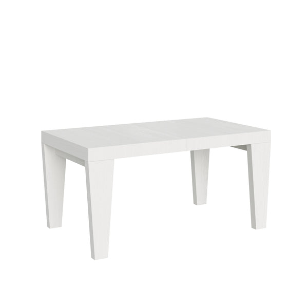 Tavolo Allungabile 160-420x90x77 cm Spimbo Bianco Frassino sconto