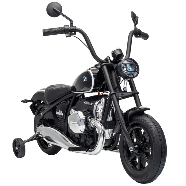 Moto Elettrica per Bambini 3-8 Anni 12 V BMW R18 125x62x83 cm con Batteria al Litio e Rotelle Rimovibili in PP Nero acquista