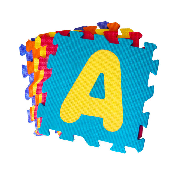 Tappeto Puzzle 5pz per Bambini Componibile Lettere Multicolore acquista