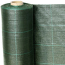 Telo Rotolo Pacciamatura da Giardino in Plastica 1x5m per Orto Verde