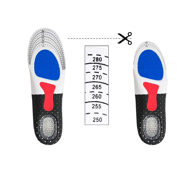 Soletta sportiva anti affaticamento Taglia regolanile dal 35 al 40 e assorbimento dell'urto