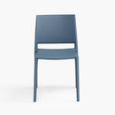 Set 4 Sedie Impilabili 82x45x53 cm in Polipropilene e Fibra di Vetro Megan Avio 