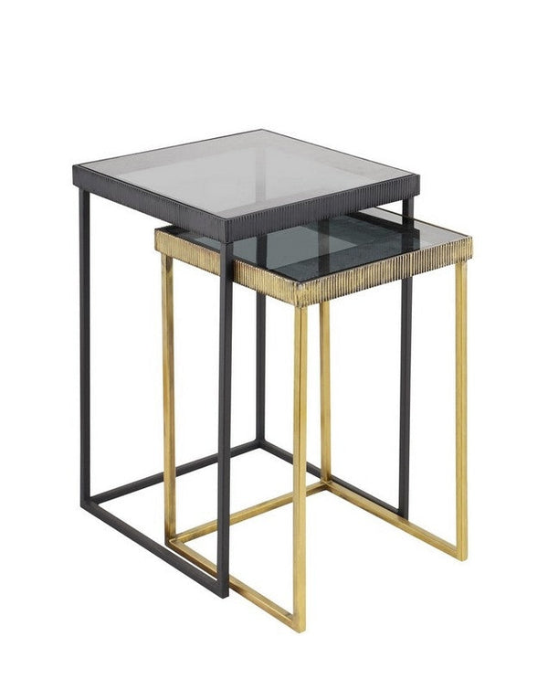 acquista Set 2 Tavolini Quadrati Yamir