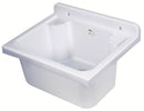 Lavatoio 42x34x24 cm in Polipropilene 11,5l Pilozzo Wash Bianco Lucido