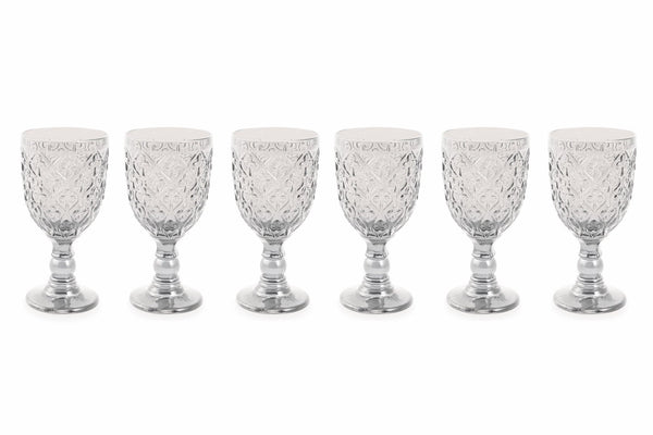 Set 6 Calici in Vetro 280 ml Villa d'Este Home Tivoli Marrakech sconto