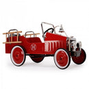 Auto a Pedali Camion Dei Pompieri Vintage per Bambini Baghera Fire Truck