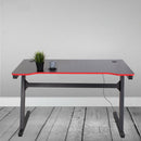 Scrivania Gaming 120x13x60 cm in MDF