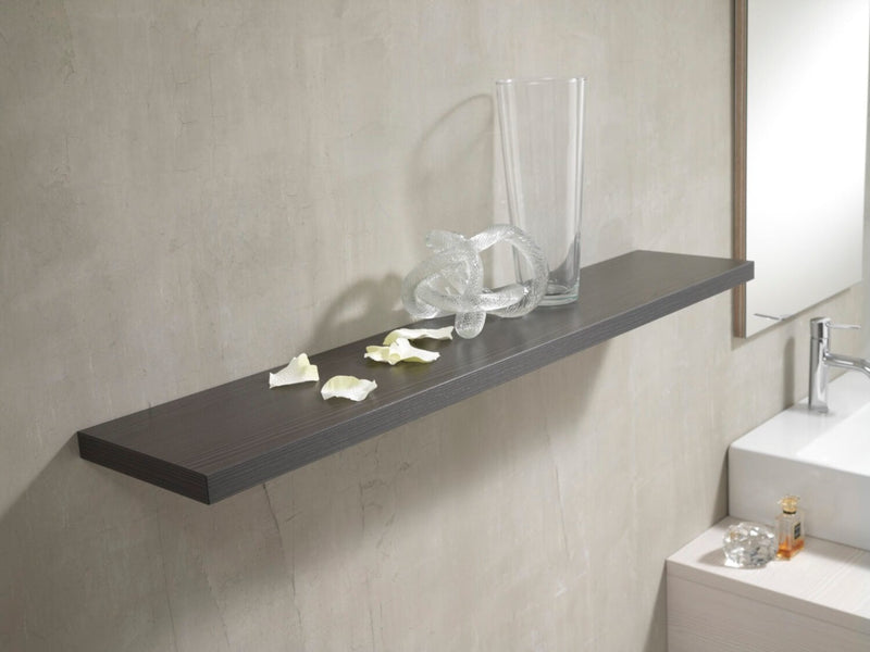 Mensola da Bagno in Melaminico 130x18x2,5cm TFT Giava Pino Grigio