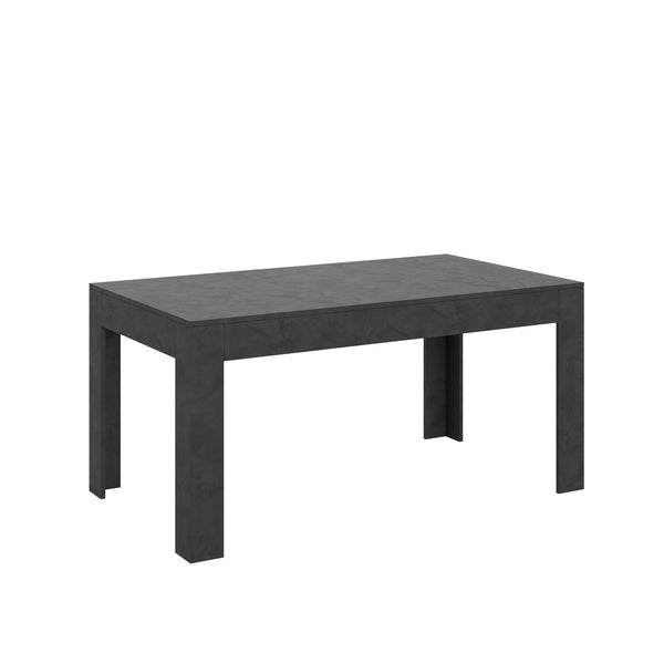 online Tavolo Allungabile 160-220x90x77 cm Bibi Antracite Spatolato