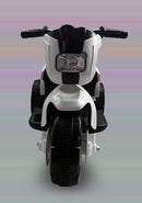 Moto Elettrica per Bambini 6V Motard Bianca