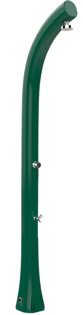 Doccia Solare da Esterno Giardino 30L Miscelatore e Lavapiedi Arkema Jolly Plus Verde Scuro prezzo