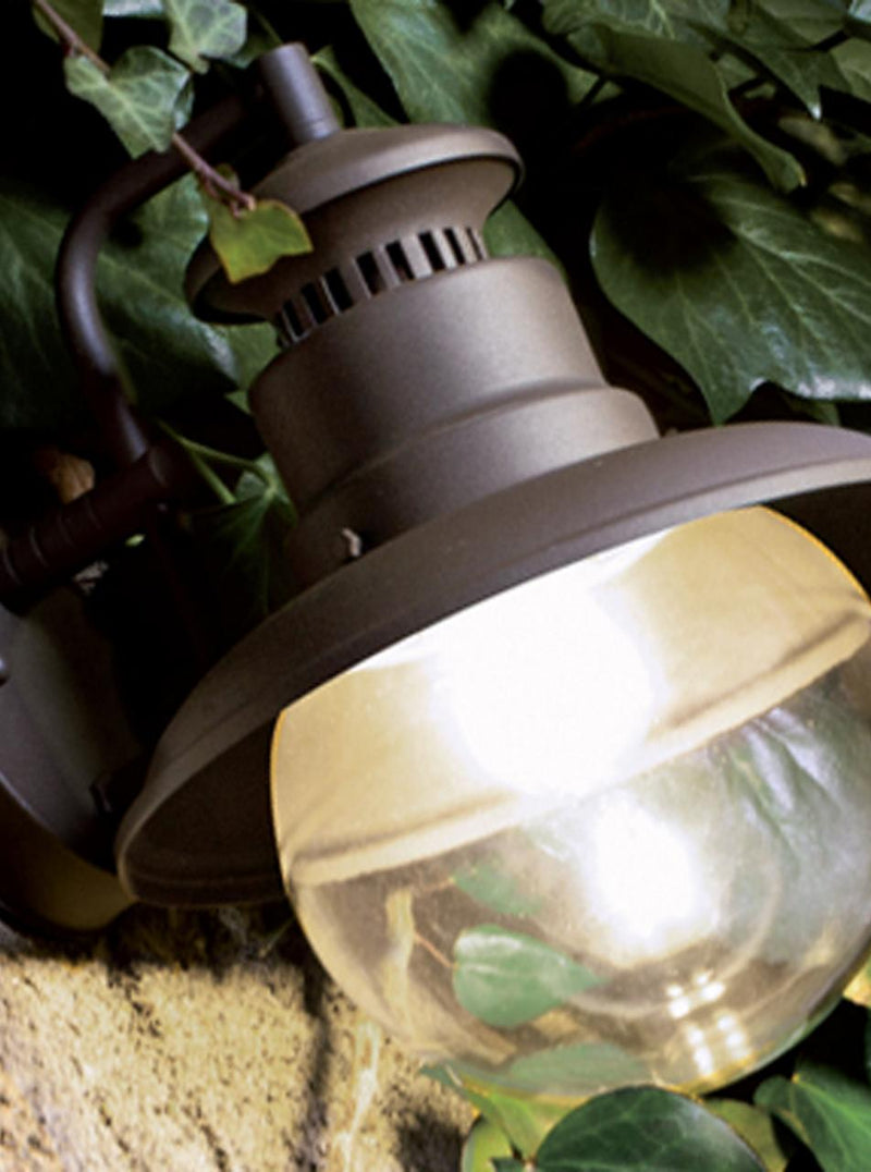 Lampada a Sospensione da Esterno E27 in Metallo Sovil Bianco e Argento