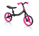 Bicicletta Pedagogica per Bambini 10" Senza Pedali Globber Go Bike Nero e Rosa