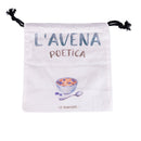 Sacchetto Avena 25x25 cm in Cotone VdE Tivoli 1996 Le Travisate Bianco