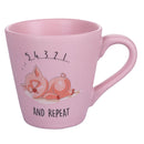 Set 6 Tazzine da Caffè Ø6,3x6,4 cm in New Bone China VdE Tivoli 1996 Lazy world