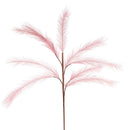 Set 6 Pampas Artificiale con Diramazioni Altezza 65 cm Rosa