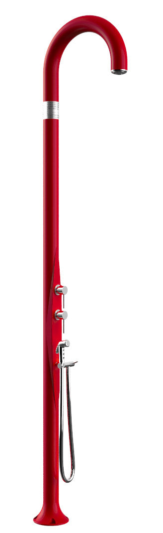 Doccia da Esterno Giardino Miscelatore Deviatore e Doccetta Mobile Arkema Funny Yin Ruby prezzo