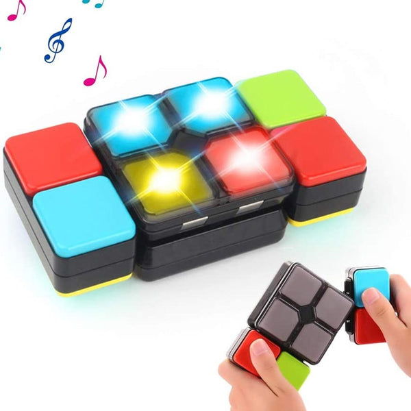 prezzo Gioco Abilita Magic Cube Giocattolo Elettronico Bambini Luci e Suoni 4 Modalità