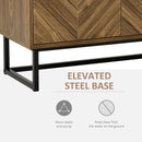 Mobile 2 Ante 80x40x80 cm in Legno Marrone