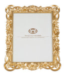 Cornice Flossy 27,8x2,5x33,5 cm in Poliresina e Vetro Oro