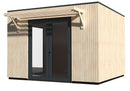 Casetta Abitabile da Giardino 3,61x3,64m Senza Pavimento con Pareti Isolanti Studio Como 11m²