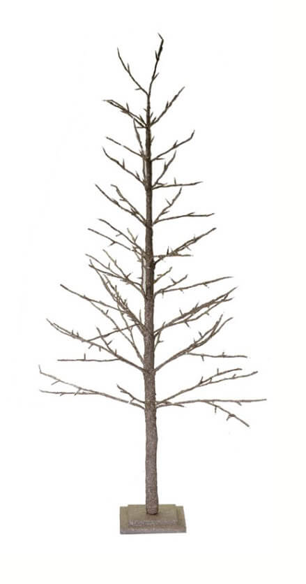 Albero di Natale Luminoso 186 LED in Carta H150cm Oro