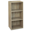 Libreria 3 ripiani 40x29x89 cm in Legno Rovere