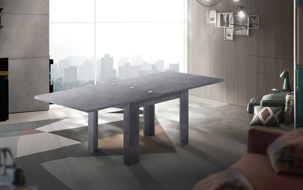 Tavolo Allungabile 90x90/180x75 cm Jesi Ardesia sconto