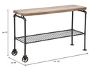Console Manhattan 122x44x75 cm in Ferro e MDF