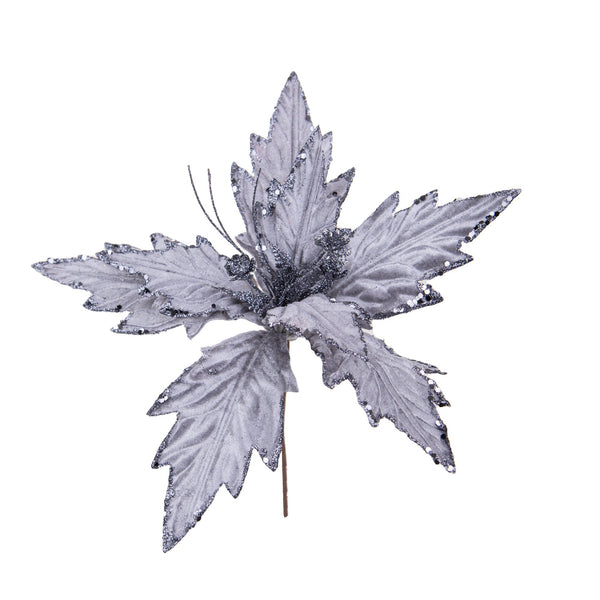 Set 12 Pick Stella Natale H35 cm Grigio online
