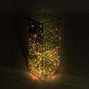 Lampada a LED da Tavolo in Vetro 20x20H50cm Quadro
