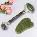 Massaggiatore rullo di giada per viso e corpo in pietra naturale