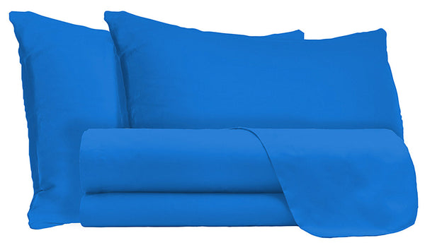 Set Lenzuola Matrimoniale Sopra Sotto e Federe Tinta Unita Royal prezzo