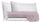 Set Lenzuola Sopra Sotto e Federe in Cotone Rosa Antico Varie Misure