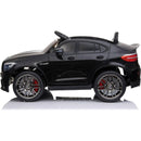 Macchina Elettrica per Bambini Licenza Mercedes-Benz GLC 63S AMG 12V con Sedile in Pelle Telecomando Nero