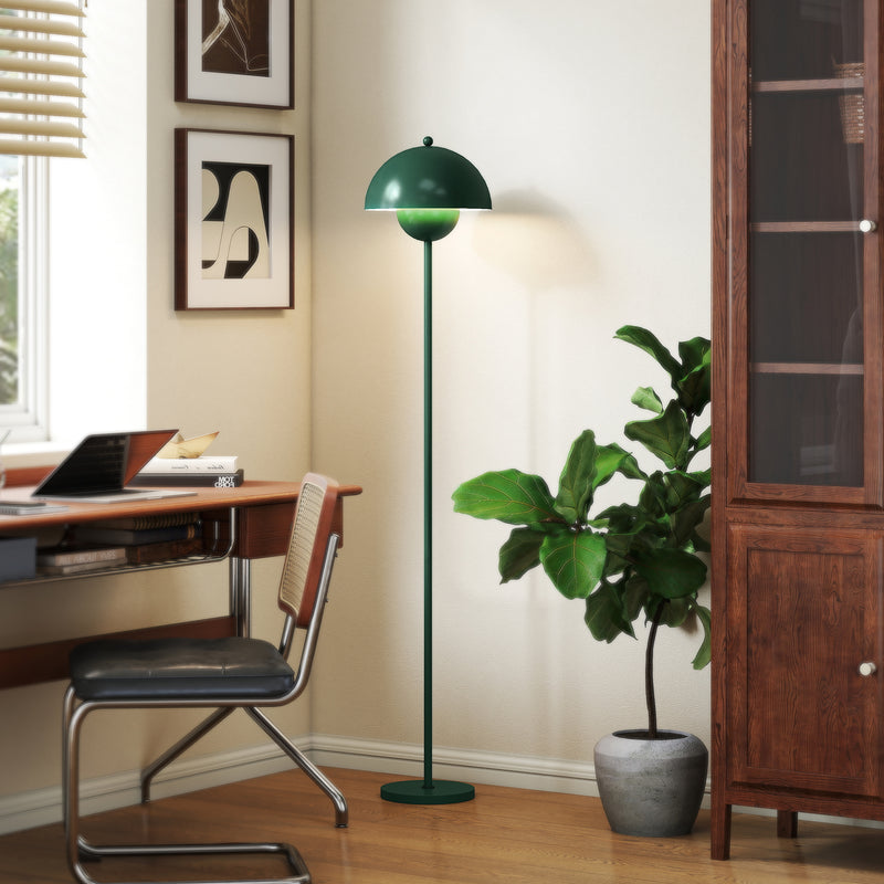 Lampadaire Trépied Vintage 150 Cm – Abat-jour Réglable, Interrupteur Pied, Style Moderne Salon/Chambre, E27 + LED Offerte