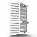 Cover Pompa di Calore 105x65x150 cm installazione a terra vicino la parete Big Blade VL Bianco 